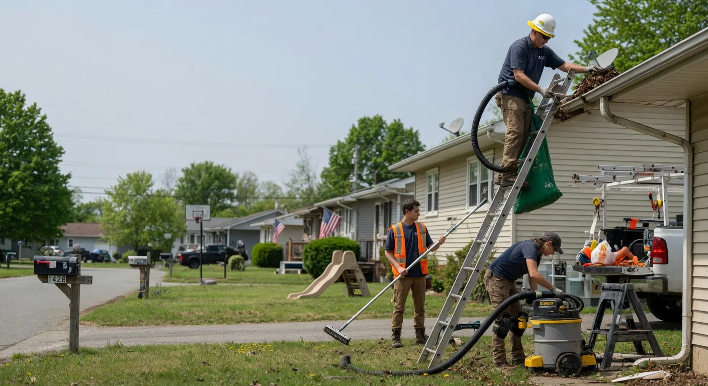 Gutter Installation in Holcomb, IL near me